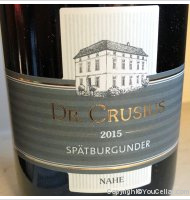 Dr. Crusius - Traiser - spätburgunder - trocken