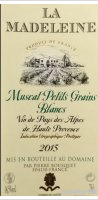 La Madeleine - Muscat Petits Grains