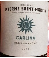 Domaine de la Ferme Saint Martin - Carlina