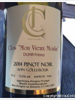 Clos Mon Vieux Moulin - Pinot Noir