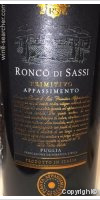 Ronco di Sassi - primitovo appassimento