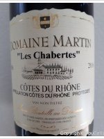 Domaine Martin - Cuvée Les Chabertes