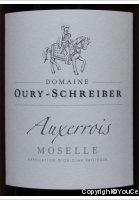 Oury-Scheiber - Auxerrois
