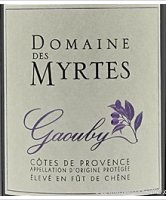 Domaine des Myrtes - Cuvée Gaouby