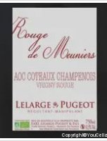 Lelarge-Pugeot - Rouge de Meuniers - Vrigny 
