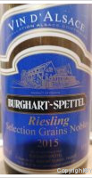Domaine Burghart Spettel - Sélection de Grains Nobles
