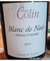 Patrice Colin - Blanc de Noir - pineau d'Aunis