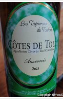 Les Vignerons du Toulois - Auxerrois