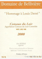 Domaine de Bellivière - Hommage à Louis Derré