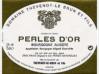 Domaine Thevenot Le Brun et Fils - Perles d'Or