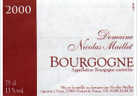 Domaine Nicolas Maillet