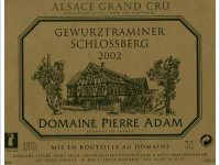 Domaine Pierre Adam -  Grand Cru Schlossberg