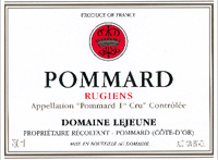 Domaine Lejeune - 1er Cru Rugiens