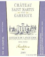 Château St Martin de la Garrigue - Cuvée Tradition
