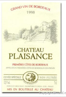 Château Plaisance - Cuvée Spéciale