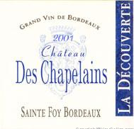 Château des Chapelains - La Découverte