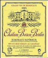 Château Baron Bertin