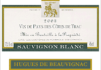 Les Costières de Pomerols - Hugues de Beauvignac - Sauvignon Blanc