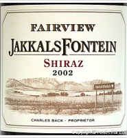 Fairview Jakkalsfontein Shiraz