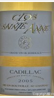Clos Sainte Anne, Grains Nobles
