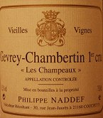 Domaine Philippe Naddef - 1er cru Les Champeaux