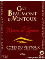 Cave Beaumont du Ventoux Réserve du Vigneron