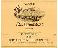 Domaine Zind-Humbrecht - Clos Windsbuhl