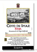 Coto De Imaz Reserva