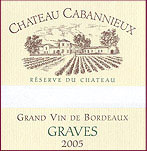 Château Cabannieux - Réserve du Château
