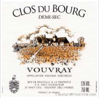 Domaine Huet - Clos du Bourg - Demi-Sec