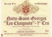 Domaine Gérard Mugneret - 1er Cru Les Chaignots