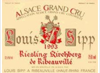 Louis Sipp - Grand Cru Kirchberg de Ribeauvillé Vendanges Tardives