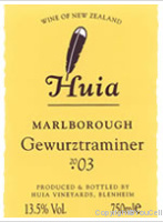 Huia - Gewurztraminer