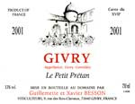Domaine Guillemette et Xavier Besson - Le Petit Prétan