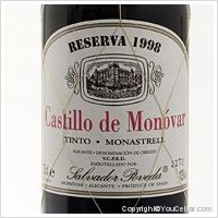 Castillo de Monóvar Reserva