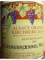 Willm  - Grand Cru Kirchberg de Barr - Clos Gaensbroennel