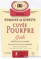 Domaine de Gineste - Cuvée Pourpre