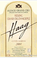 Domaine Jean-Marie Haag - Grand Cru Zinnkoepfle