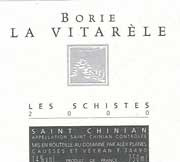 Borie La Vitarèle - Les Schistes