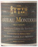 Château Montjouan - Tradition