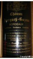 Château Pourquey-Gazeau - Carte Noire