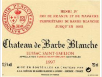 Château de Barbe Blanche - Réserve