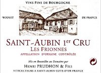 Henri Prudhon et Fils - 1er Cru Les Frionnes