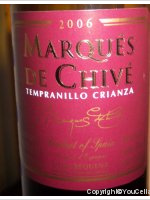Marqués de Chivé Tempranillo Crianza