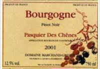 Domaine Marchand-Grillot - Pasquier des Chênes