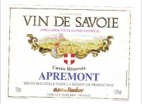Adrien Vacher - Cuvée Réservée