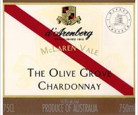 d'Arenberg, The Olive Grove Chardonnay