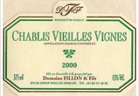 Domaine Fillon et fils - Vieilles Vignes