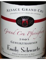 Emile Schwartz - Grand Cru Pfersigberg