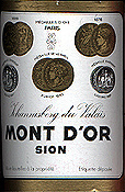 Domaine du Mont d'Or - Johannisberg du Valais